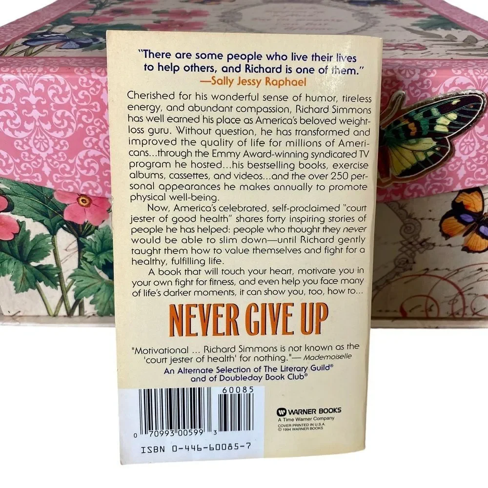 Richard Simmons Never Give Up Inspirations Reflections Stories of Hope Paperback